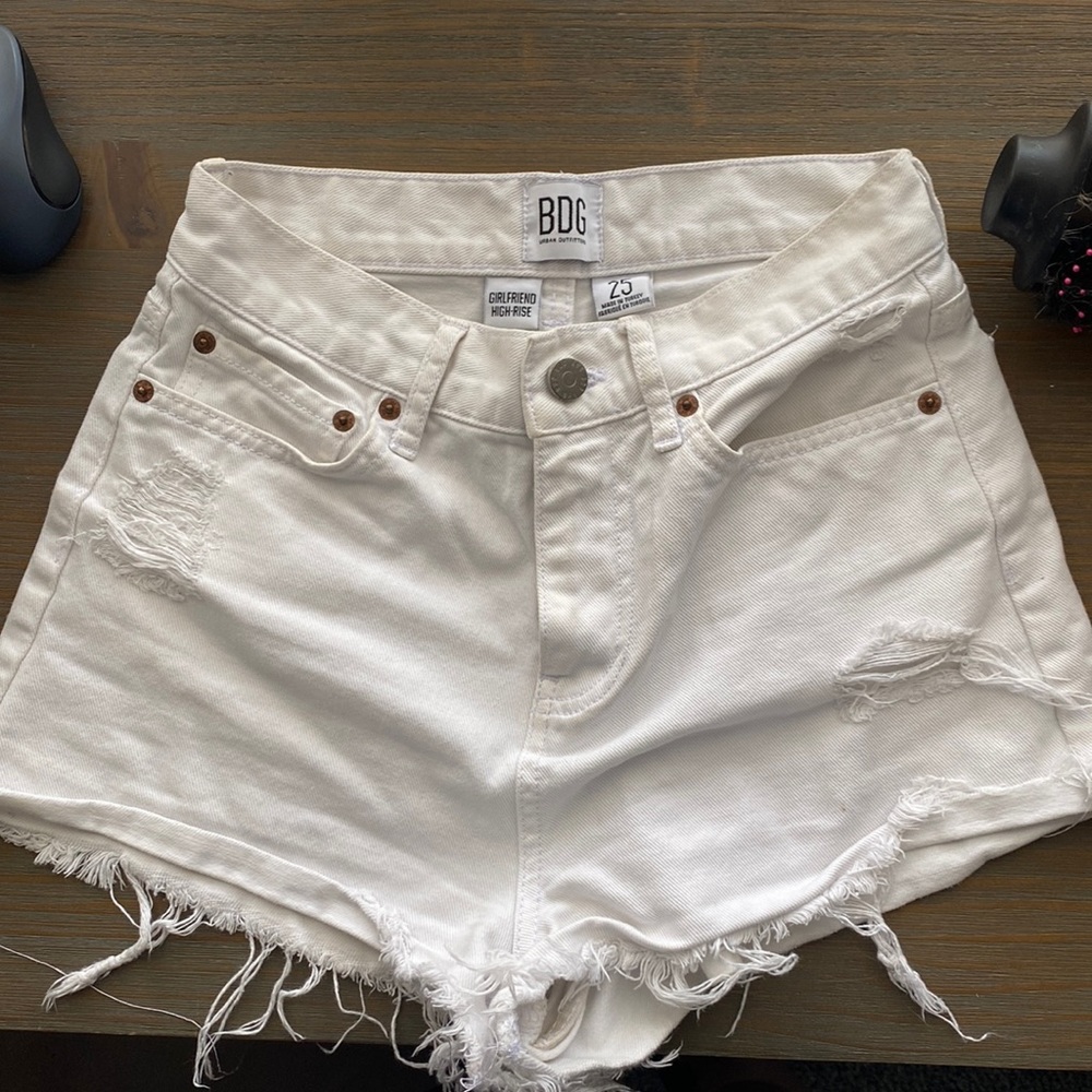 Urban Outfitters BDG Girlfriend high rise denim shorts
